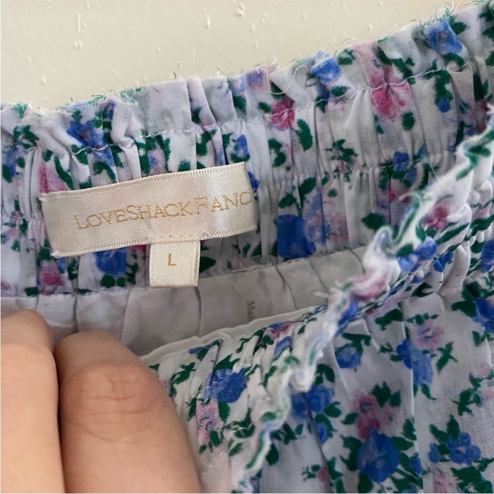 LoveshackFancy Ruffle Skirt Size Large - Picture 2 of 3